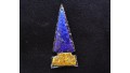 Purple-Gold Dichroic Glass Arrowhead SOLD